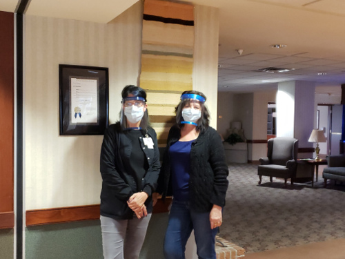 Donated Face Shields